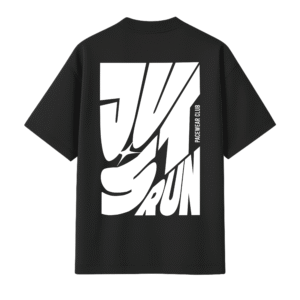 Camisa Oversized Just Run - Preta